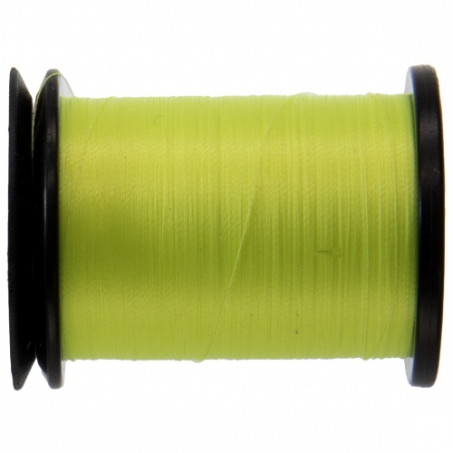 Semperfli Classic Waxed Thread 18/0 240 Yards Fluorescent Yellow Fly Tying Threads (Product Length 240 Yds / 220m)