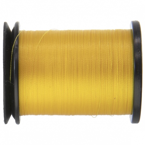 Semperfli Classic Waxed Thread 18/0 240 Yards Yellow Fly Tying Threads (Product Length 240 Yds / 220m)