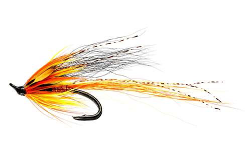 Caledonia Flies Copper Cascade Jc Patriot Double #10 Salmon Fishing Fly