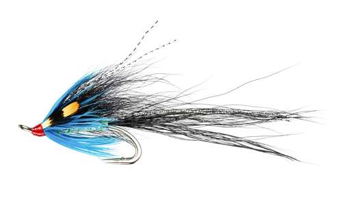 Caledonia Flies Gledswood Blue Jc Patriot Double #8 Salmon Fishing Fly
