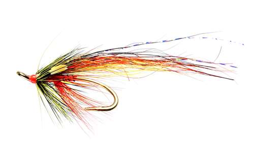 Caledonia Flies Beauly Gunn Jc Patriot Double #10 Salmon Fishing Fly