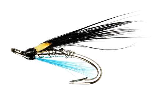 Caledonia Flies Crathie Fly Jc Patriot Double #12 Salmon Fishing Fly