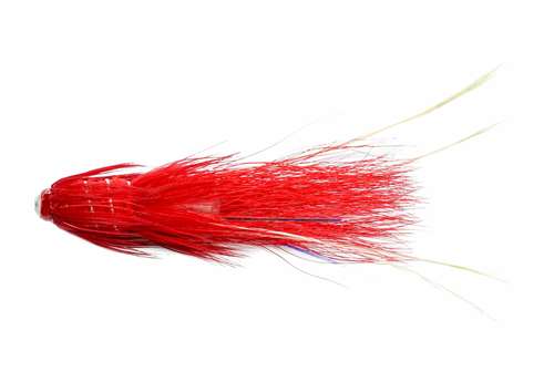 Caledonia Flies Red Snaelda Copper Tube 1/2'' Salmon Fishing Tube Fly
