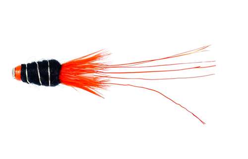 Caledonia Flies Fire Tailed Snaelda Copper Tube 1/2'' Salmon Fishing Tube Fly
