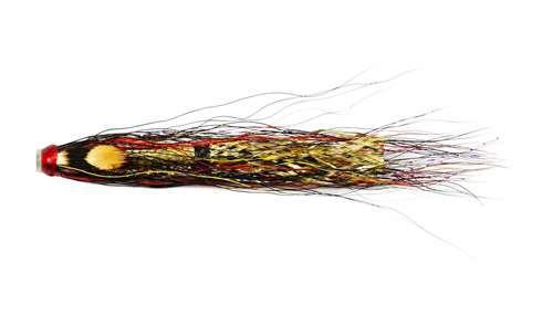 Caledonia Flies Gold Willie Gunn Jc Copper Tube 1 1/2'' Salmon Fishing Tube Fly