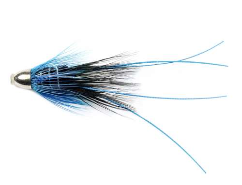 Caledonia Flies Iceland Blue Snaelda Conehead 8mm Salmon Fishing Tube Fly