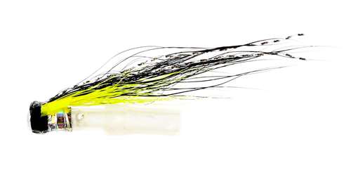 Caledonia Flies Silver Stoat R/H Tube 8mm Salmon Fishing Tube Fly