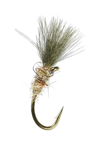 Caledonia Flies Smutting Midge Winged Dry #16 Fishing Fly