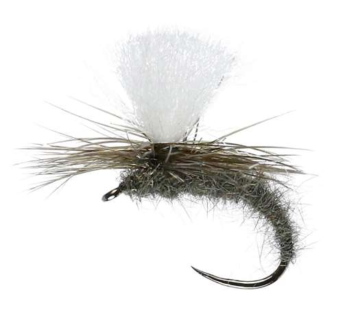 Caledonia Flies Grey Klink Barbless #14 Fishing Fly