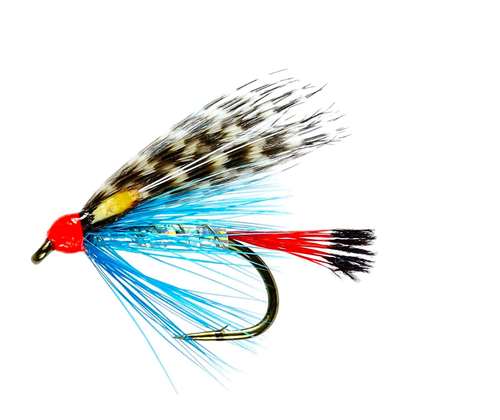 Caledonia Flies Blue Teal Jc Sea Trout Single #10 Fishing Fly