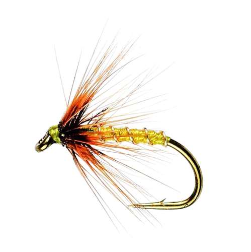 Caledonia Flies Greenwells Spider Hackled Wet #12 Fishing Fly