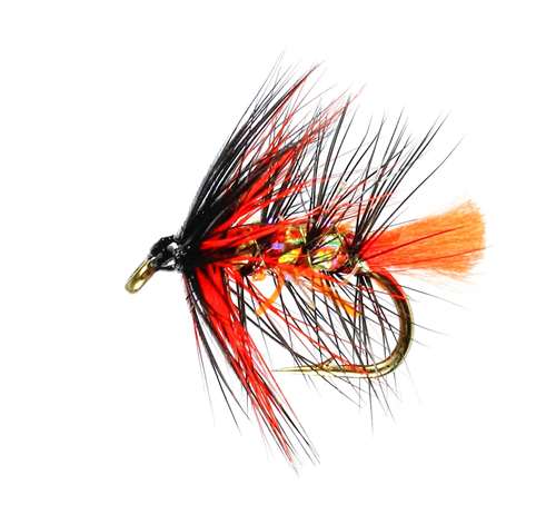 Caledonia Flies Doobry & Orange Hackled Wet #12 Fishing Fly