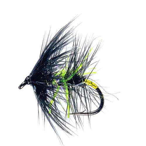 Caledonia Flies Bibio & Green Hackled Wet #10 Fishing Fly