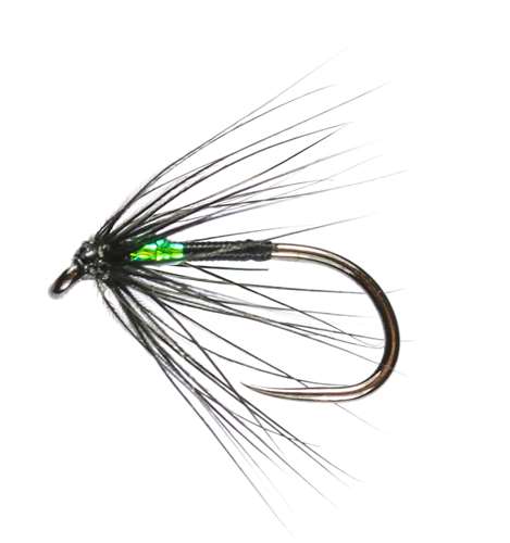 Caledonia Flies Pearl Spot Spider Wet Barbless #16 Fishing Fly