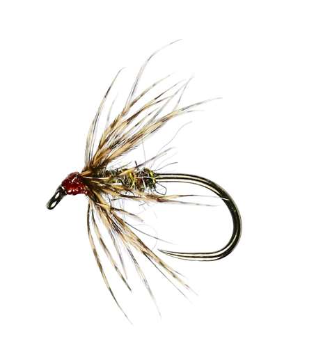 Caledonia Flies Hares & Partridge Spider Wet Barbless #14 Fishing Fly