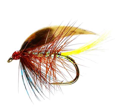 Caledonia Flies Pearly Invicta Winged Wet #10 Fishing Fly