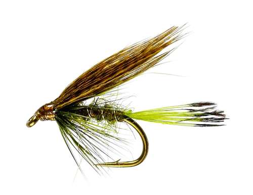 Caledonia Flies Sooty Olive Winged Wet #12 Fishing Fly