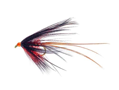Caledonia Flies Claret Dabbler #10 Fishing Fly Barbed Wet Fly
