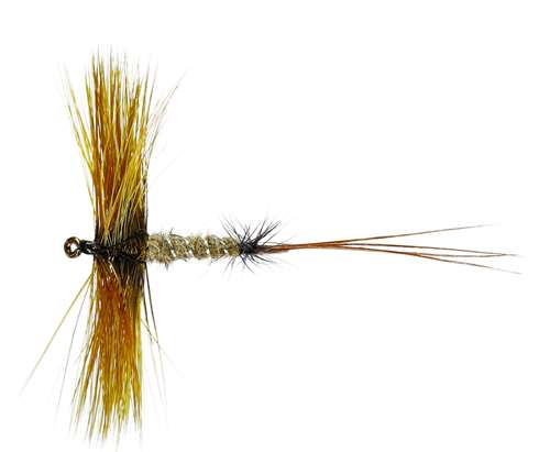 Caledonia Flies Spent Hackled Mayfly Dry #10 Fishing Fly