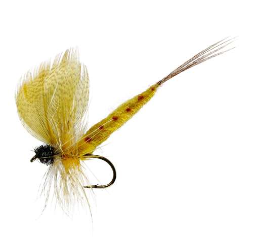 Caledonia Flies Thomas Yellow Mayfly #10 Fishing Fly