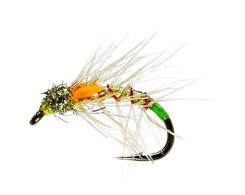 Caledonia Flies Gold Holo Snatcher #12 Fishing Fly