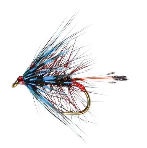 Caledonia Flies Bumble Claret Wet #10 Fishing Fly Barbed Wet Fly