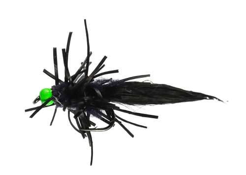 Caledonia Flies The Thing Black Nymph #10 Fishing Fly