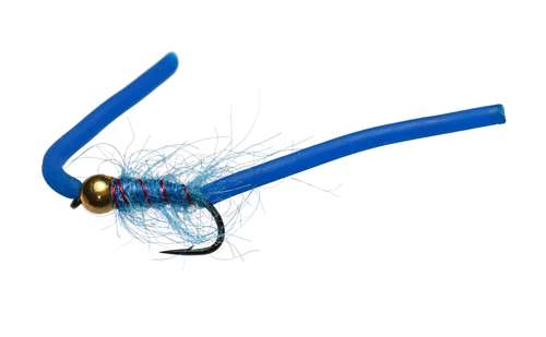 Caledonia Flies Squirmy Wormy Blue #10 Fishing Fly