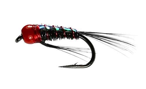 Caledonia Flies Red Diawl Bach #12 Fishing Fly Barbed