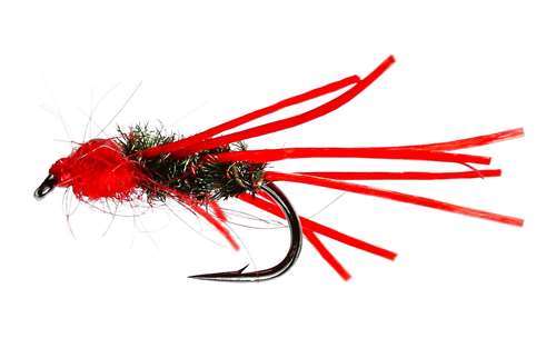 Caledonia Flies Red Wee Beastie (Unweighted) #10 Fishing Fly