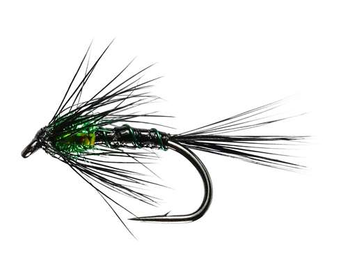 Caledonia Flies Neon Quill Cruncher (Unweighted) Barbless #12 Fishing Fly