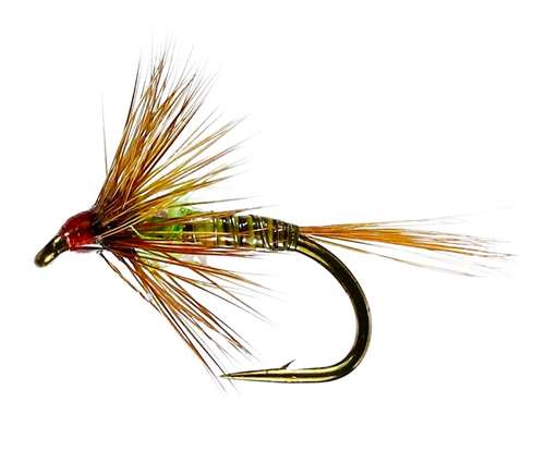 Caledonia Flies Cruncher Lime Quill (Unweighted) #12 Fishing Fly