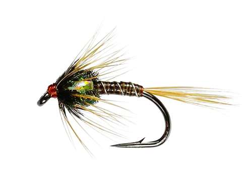 Caledonia Flies Cruncher Brown Quill (Unweighted) #12 Fishing Fly