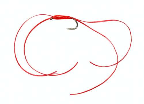 Caledonia Flies Leggy Blood Worm (Weighted) #10 Fishing Fly