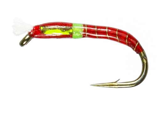 Caledonia Flies Hellboy Buzzer #12 Fishing Fly Barbed Buzzer or Chironomid Fly
