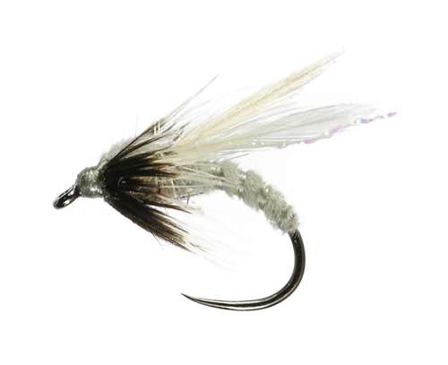 Caledonia Flies The Grey Adult Buzzer Barbless #12 Fishing Fly
