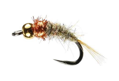 Caledonia Flies Back Eddy Hare's Ear Barbless #14 Fishing Fly