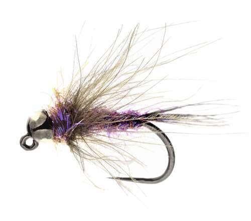 Caledonia Flies Duracell Jig Cdc Barbless #12 Fishing Fly