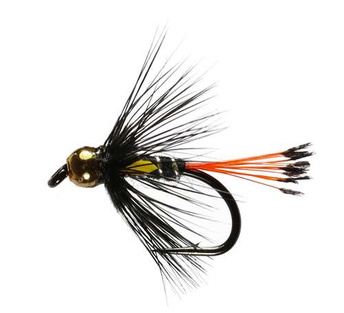 Caledonia Flies Black Pennell Tungsten Bead #12 Fishing Fly