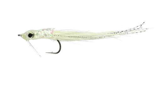 Caledonia Flies Saltwater Pearly Elver #6 Fishing Fly