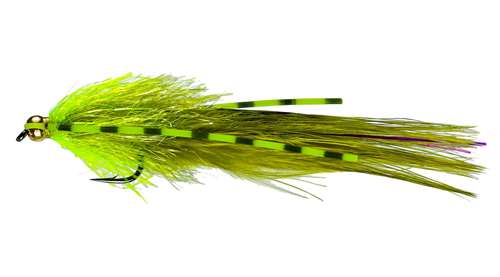 Caledonia Flies Flexi Olive Damsel #10 Fishing Fly