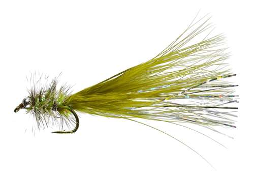Caledonia Flies Mini Olive Humungous #10 Fishing Fly