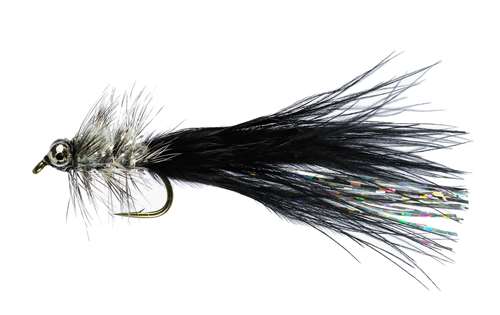 Caledonia Flies Mini Black Humungous #10 Fishing Fly