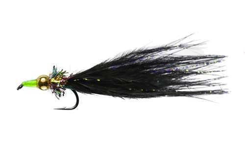 Caledonia Flies Nomad Black #10 Fishing Fly Barbed Lure or Streamer Fly