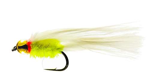 Caledonia Flies Bagpuss Gold Bead #10 Fishing Fly Barbed Lure or Streamer Fly