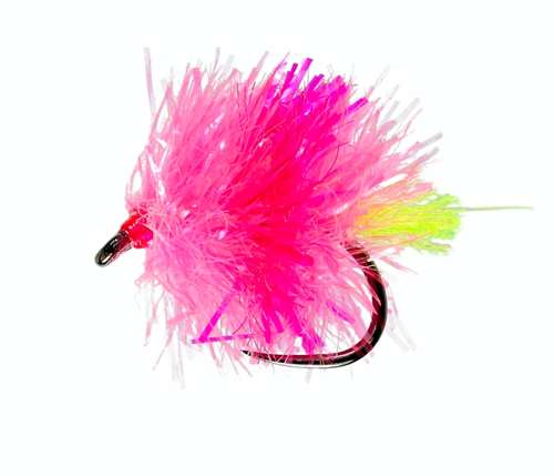 Caledonia Flies Blob Pink Barbless #10 Fishing Fly