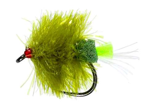 Caledonia Flies Fab Uv Olive Barbless #10 Fishing Fly