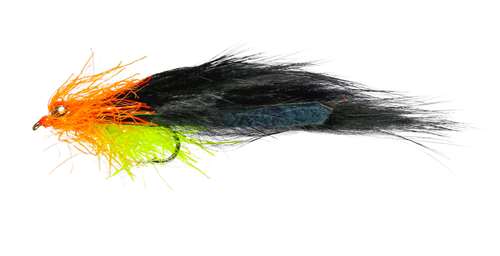 Caledonia Flies Black Cut Throat Leech Long Shank #10 Fishing Fly