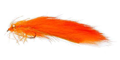Caledonia Flies Orange Cat Leech Long Shank #10 Fishing Fly
