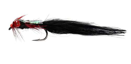 Caledonia Flies Black Devil #10 Fishing Fly Barbed Nymph Fly
